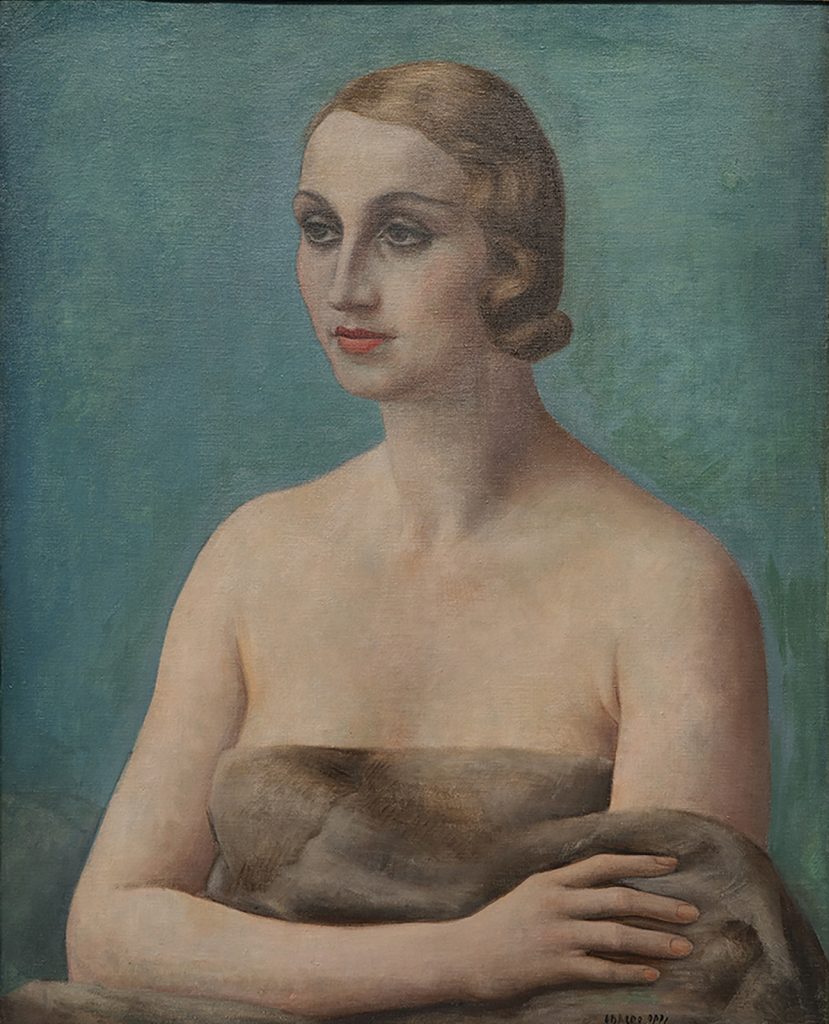Ubaldo Oppi - Figura (la signora Ducrey)